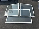 Samsung Refrigerator Glass Shelf DA67-04852 (X003) RF27T5501SR. All In Picture. Fixed Price $199.99.