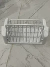 Refrigerator Freezer Door Bin WR71X10255 With Tilting Basket WR21X10053.. Fixed Price $19.99.