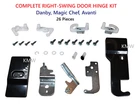 Magic Chef Avanti Danby Refrigerator Hinge 3031400197 12231000007086 3031400204. Fixed Price $61.98.