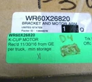 Genuine Bracket And Motor Asm WR60X26820 K-cup. Fixed Price $79.95.
