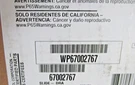Whirlpool Refrigerator Drawer Slide Rail - Oem No. WP67002767 New! (open Box). Fixed Price $184.99.