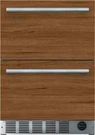 Thermador T24UC905DP 24" Built-in Double Drawer Freezer Refrigerator. Fixed Price $3395.00.