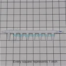 Whirlpool Freezer, Refrigerator Ice Ejector Bar WP627843. Fixed Price $20.99.
