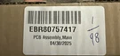 U22808 EBR80757417 Lg Pcb Main Assembly Original Fast G2U. Fixed Price $86.42.