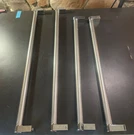 Kitchenaid Refrigerator Door Handles, Set Of 4, W11734916 Oem Part KRQC736RPS00. Fixed Price $250.00.