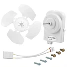Condenser Fan Motor Kit For Whirlpool Refrigerators W10124096, AP4318657. Fixed Price $19.88.