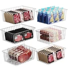 Freezer Organizer Bins Stand 6-PACK For Complete Organization-white. Fixed Price $76.43.
