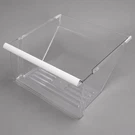 Clear Crisper Pan Bottom Drawer For Whirlpool Refrigerator WP2188664. Fixed Price $41.05.