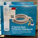 Smart Choice 6 Feet Stainless Steel Refrigerator Waterline Kit - New Genuine. Fixed Price $16.00.