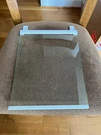 Lg Refrigerator Smaller Glass Freezer Shelf Used P# AHT74113803. Fixed Price $29.99.