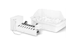 Midea IM1800MD Ice Maker Kit, White 3.0LBS Of Per Day. Fixed Price $135.97.