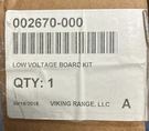 Brand New Oem Viking Touch Control 002670-000. Fixed Price $369.99.