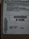 Whirlpool Refrigerator Evaporator Fan Motor W11024089. Fixed Price $24.00.