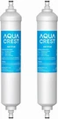 Aqua Crest Inline Water Filter, Replacement For Ge Gxrtqr, (2 Pack. Fixed Price $22.79.