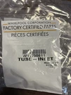 New Genuine, Oem W11750811 Whirlpool Inlet Tube. Fixed Price $7.49.