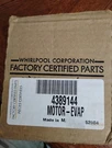 Whirlpool Genuine Oem Fan Motor 115V-60HZ Fits: 9204389144 W10131845. Fixed Price $28.88.