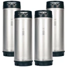 4 Pack New 5 Gallon Ball Lock Kegs Amcyl For Homebrew Beer Soda Nsf Approved. Fixed Price $329.95.