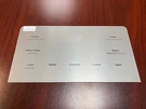 Refrigerator Dispenser Overlay Sticker Only, For WR55X35785/ WR55X30605, New. Fixed Price $25.99.