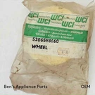 Sealed New Oem Frigidaire 5306598660 Wheel. Fixed Price $51.00.