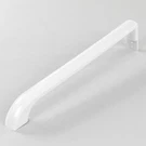 WR12X31693 Refrigerator Door Handle 1/2" White Plastic. Fixed Price $177.99.