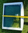 Refrigerator Top Pan Snack Glass Cover P# WR32X10579 From Model PSC23MGTABB. Fixed Price $34.00.