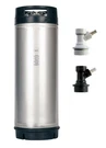 New 5 Gallon Ball Lock Keg With Relief Valve And Gas & Liquid Barbed Disconnects. Fixed Price $99.95.