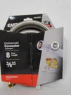 Eastman 8' Long X 3/8 Inlet Stainless Steel Universal Dishwasher Connector Hose. Fixed Price $14.85.