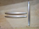 Refrigerator Door Handle Set Silver Metal GYE22GYNGFS 3PCS Glossy External. Fixed Price $54.00.