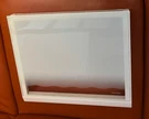 Whirlpool / Kitchenaid Ref Crisper Cover Frame & White Glass W10508993 W10864399. Fixed Price $46.00.